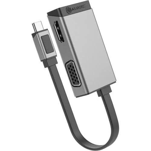 Alogic Ultra 2-in-1 USB-C to HDMI and VGA Adapter - ULCVGHD-SGR