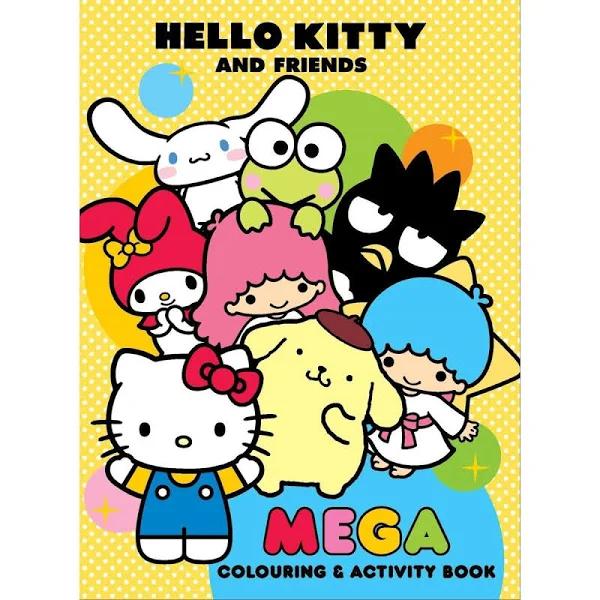 Hello Kitty and Friends: Mega Colouring & Activity Book