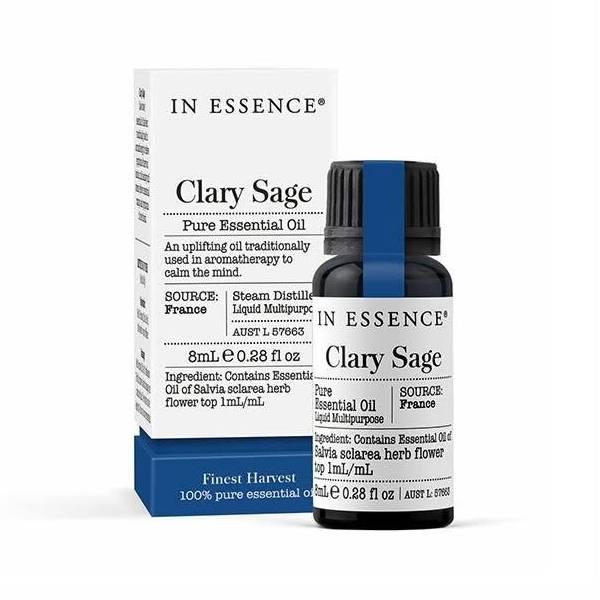 in Essence Clary Sage Pure Essential Oil 8ml