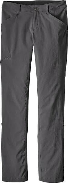 Patagonia Womens Quandary Pants - Short - Forge Grey 12 / Forge Grey