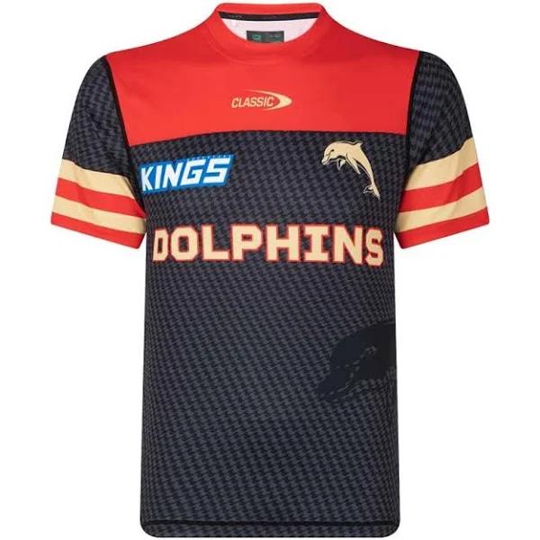 Dolphins 2023 Mens Warm Up Tee Black 3XL