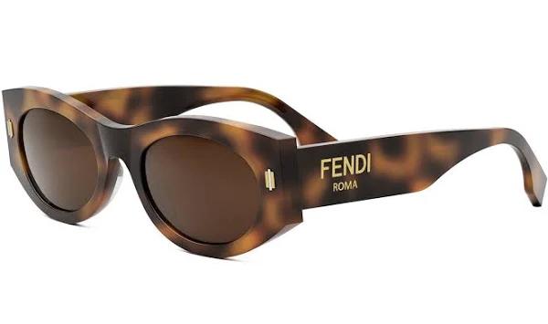 Fendi Roma FE40125I 53E Sunglasses Havana