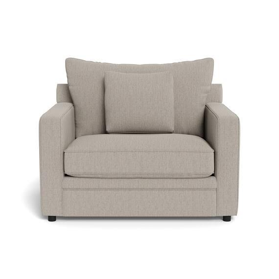 Addison Fabric Armchair Sand by Freedom