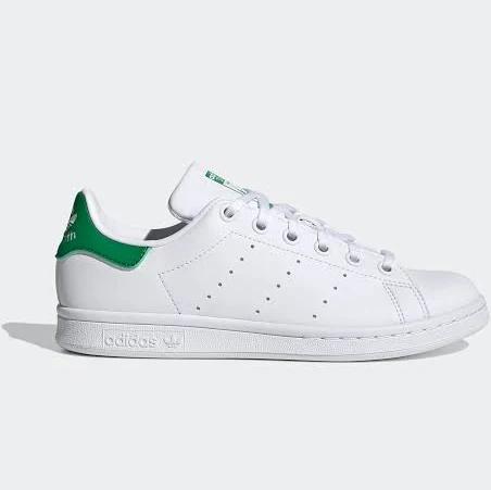 Adidas Kids Kids White & Green Stan Smith Big Kids Sneakers