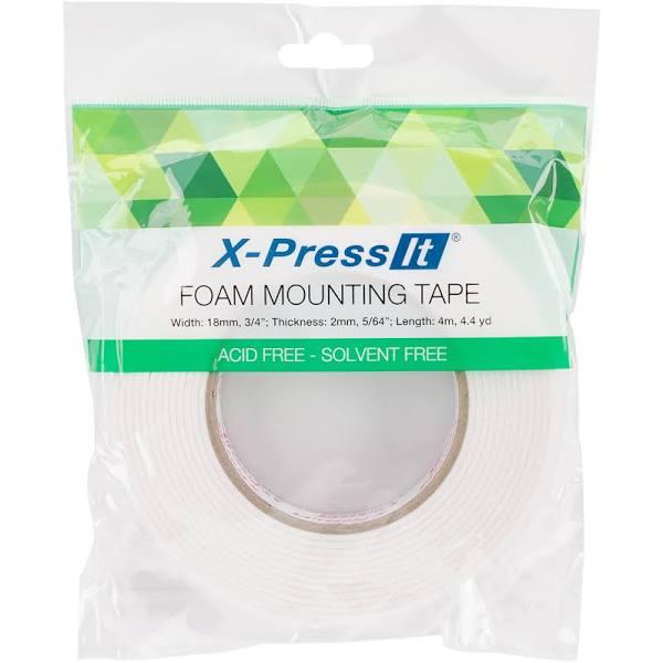 X- Press It Foam Mounting Tape 18mm Wide