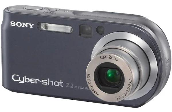 Sony Cyber-Shot DSC-P200 - Digital Camera - Compact - 7.2 MP - 3x Optical Zoom - Carl Zeiss