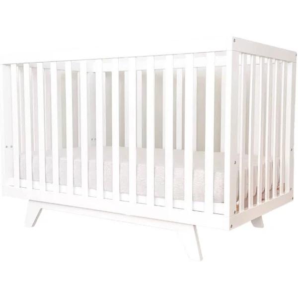 Boston Cot White With Adjustable Base - AfterPay & zipPay Available