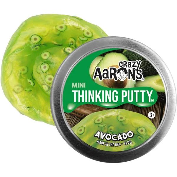 Crazy Aaron's 2" Star Effects Mini Thinking Putty Avocado