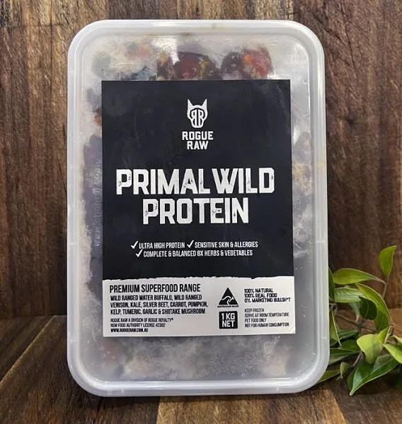 Primal Wild Protein - Raw Superfood Mix For Dogs | 1 kg | 1 x 1kg (1kg)