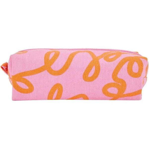 Kmart Barrel Pencil Case - Loopy Linear