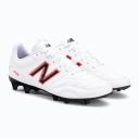 New Balance 442 V2 Academy FG Football Boots White EU 46 1/2