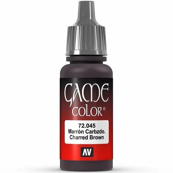 Vallejo Game Colour - Charred Brown 17 ml