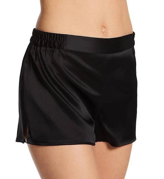 Ginia Silk Short in Black - 100% 19mm Silk Grade 6A XL / Black