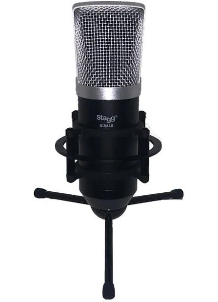 Stagg SUM40 Usb Condenser Microphone For Computers / Laptops