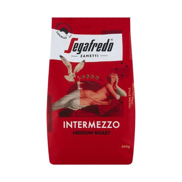 Segafredo Zanetti Intermezzo Speciality Roasted Coffee Beans 500g