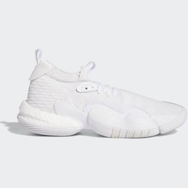 Adidas Trae Young 2 'Triple White' Sneakers | Men's Size 10.5