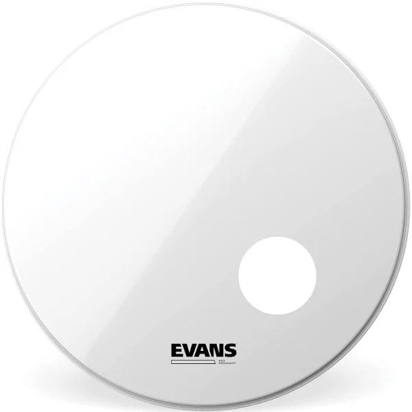 Evans BD24RSW EQ3 Resonant Smooth White Bass Drum Head - 24"