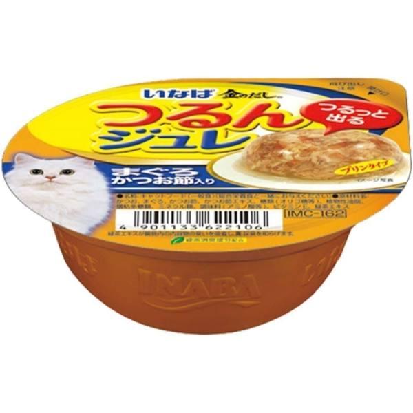 Ciao Cat Treats Tuna Flake with Sliced Bonito in Soft Jelly Pudding 65g