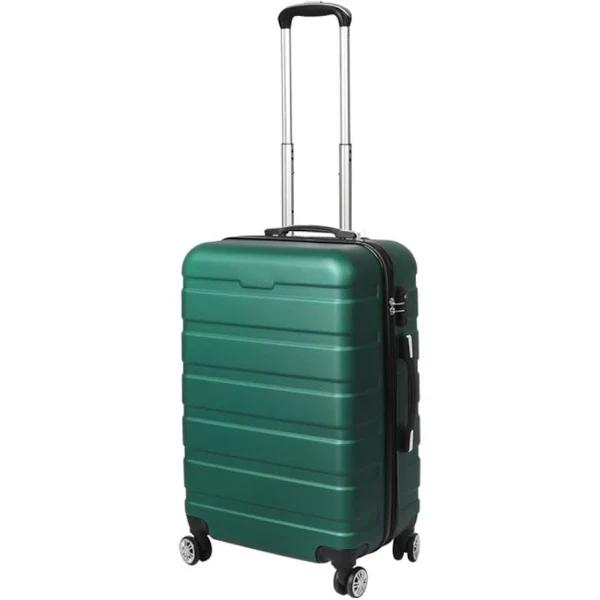 Slimbridge 20-Inch Luggage Suitcase Lock Hard Shell - Green