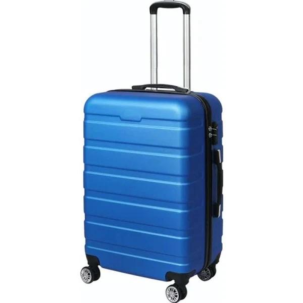 Slimbridge 24" Luggage Suitcase Trolley Travel Packing Lock Hard Shell Blue