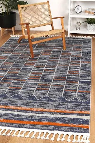 Ramos Blue Rug 80x300cm