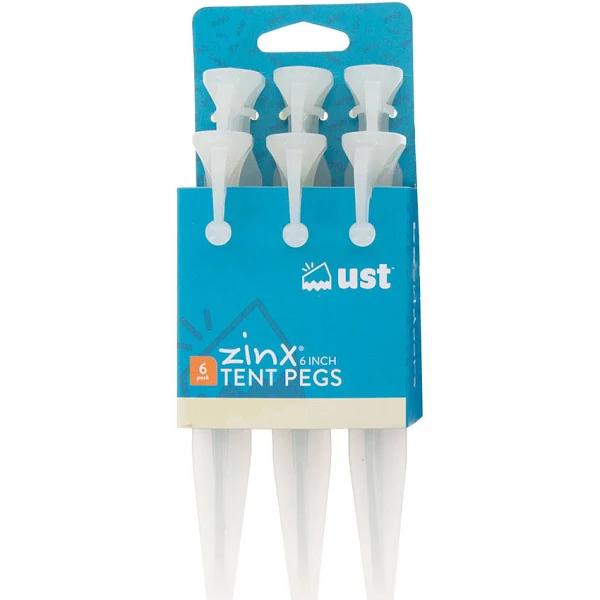 UST 6" Zinx Interlocking Glow Pegs 6 Pack