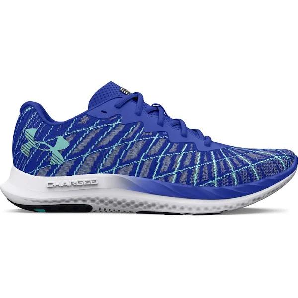 Under Armour Charged Breeze 2 Shoes Electric Blue Turquoise Blue - 42