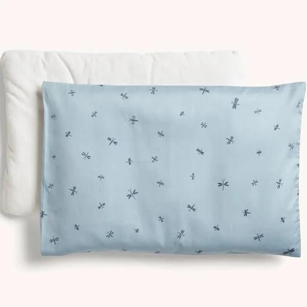 ergoPouch Organic Toddler Pillow and Case Dragonflies Toddler