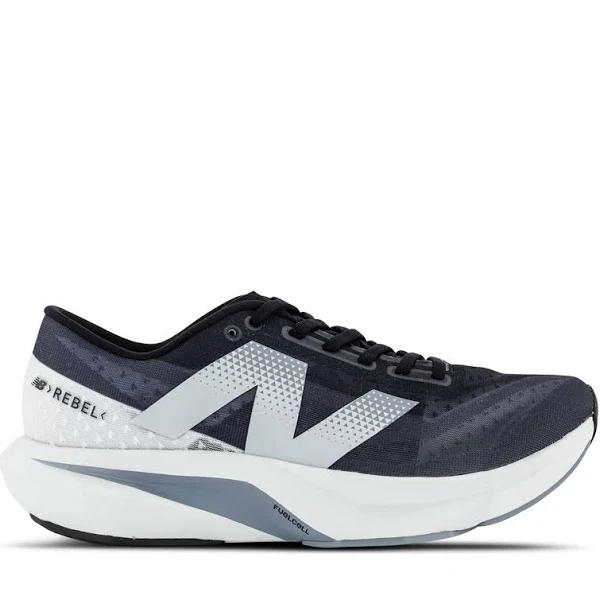 Mens New Balance FuelCell Rebel V4, Graphite / 11