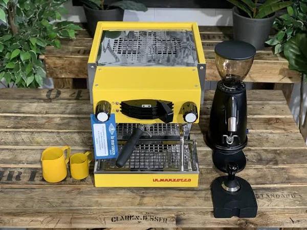 La Marzocco Linea Mini Yellow & Macap M2M Black Package ? New