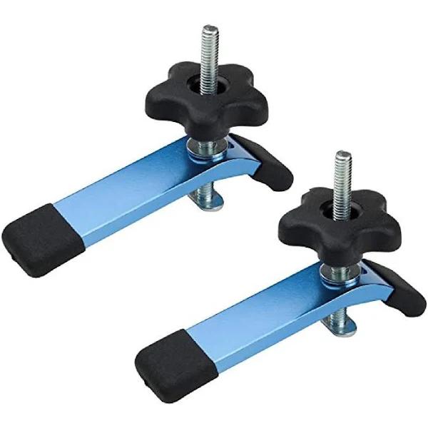 POWERTEC 71168 T-track Hold Down Clamp for Woodworking, 5-1/2 L x 1-1/8 W, 2 Pack