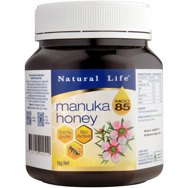 Natural Life Manuka Honey (MGO 85) 1kg