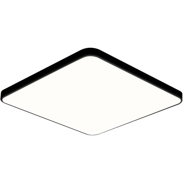 EMITTO Ultra-thin 5cm LED Ceiling Down Light Surface Mount Living Room 18W - Black