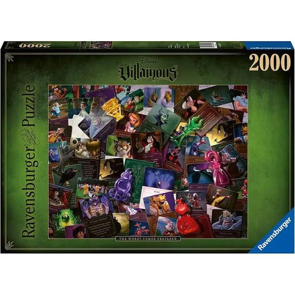 Ravensburger Villainous The Worst Comes Prepared 2000pc Jigsaw Puzzle