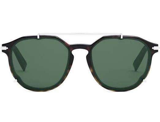 David Jones Dior Blacksuit Ri Sunglasses in Blonde Havana/Green