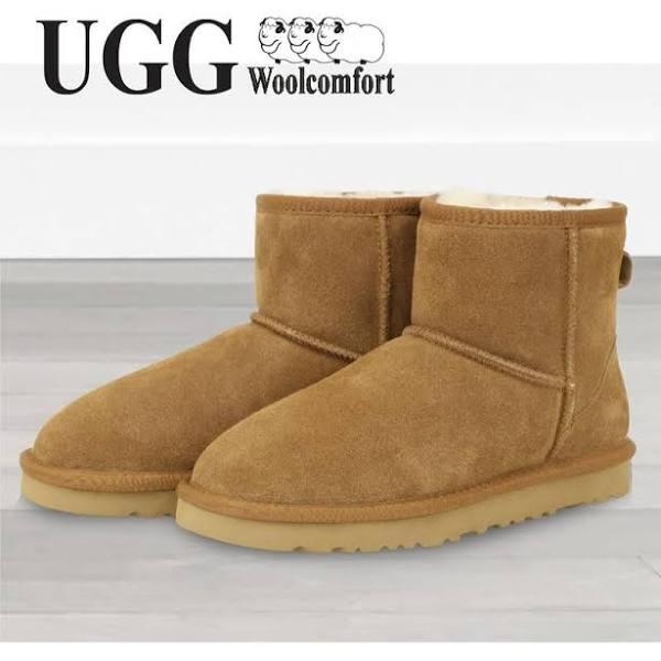 Woolcomfort UGG Classic Mini Boots Premium Australian Sheepskin Chestnut