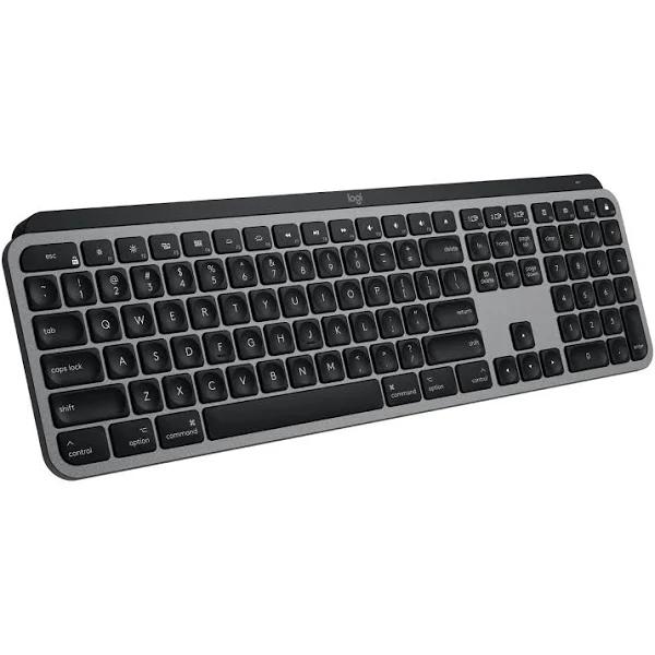 Keyboard Logitech MX Keys Bluetooth Black Grey Wireless French AZERTY