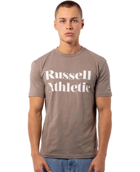 Russell Athletic Australia Men's Serif Tee - Timber S