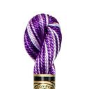 DMC Pearl Cotton Skein Size 5 27.3yd Variegated Violet