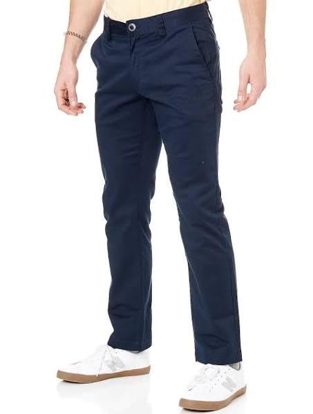 Volcom Dark Navy Frickin Modern Stretch Pant