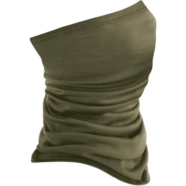 Beechfield Morf Merino Wool Snood Military Green One Size