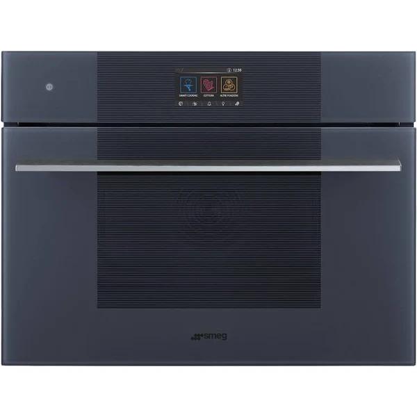 Smeg Linea Compact Steam100 Pro Oven - Neptune Grey