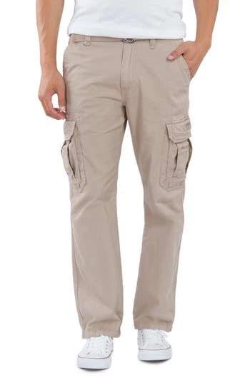 UNIONBAY Men's Survivor Belted Cargo Pants - Desert