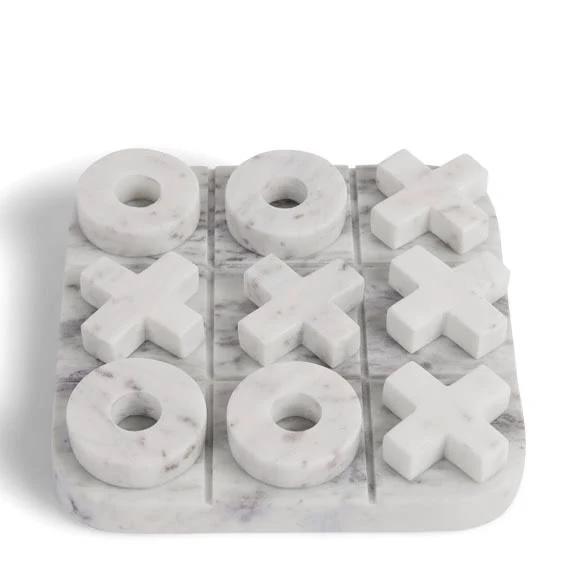 Tic Tac Toe Decorative Object White by Freedom