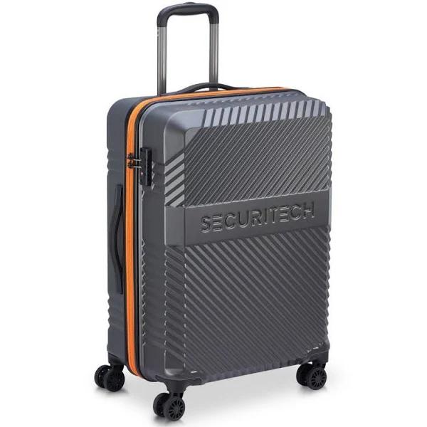 Securitech by Delsey Patrol 65.5cm Medium EXP Hardsided Luggage - Grey