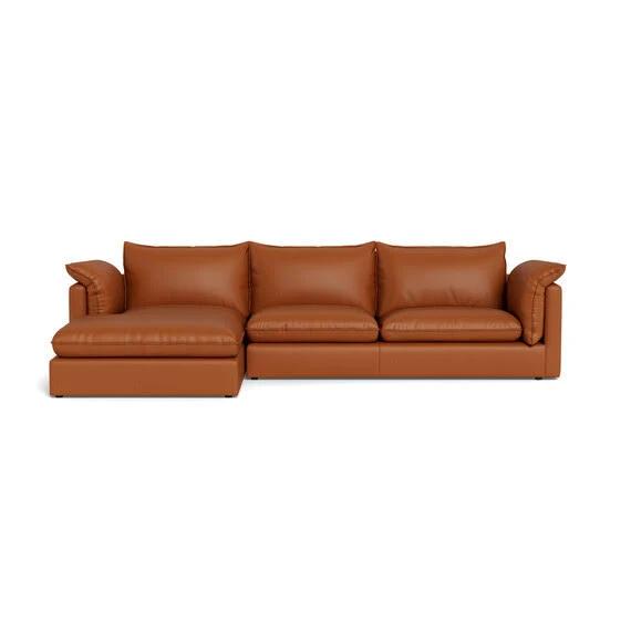 Sorrento Leather Modular Sofa Ginger by Freedom, 100% Leather SA