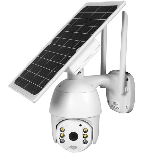 Solar Powered Security Camera Wireless 1080P Rechargeable Outdoor Night Vision