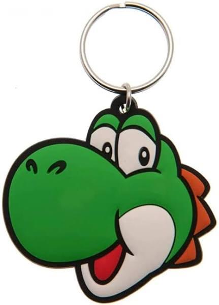 Super Mario PVC Keyring Yoshi