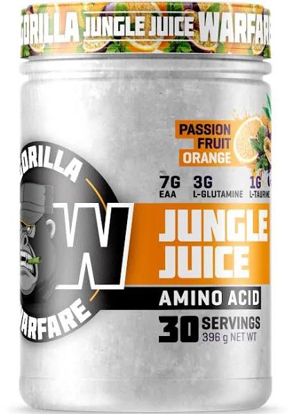 Gorilla Warfare Jungle Juice 30 Serves - Passionfruit Orange