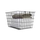 Kmart Rectangle Wire Basket-Large, Black